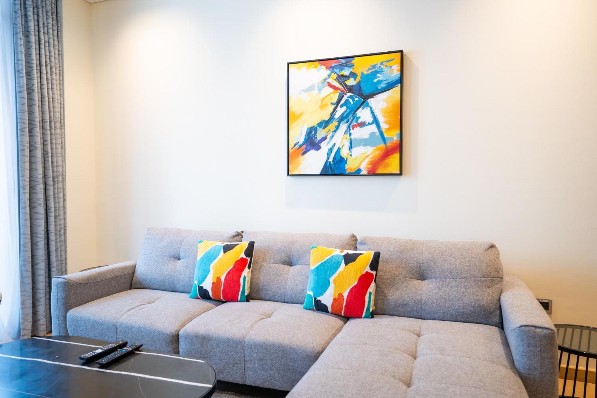 Rh- Modern Comfort, Bright 1Br Near Dubai Mall, City Views Exterior foto